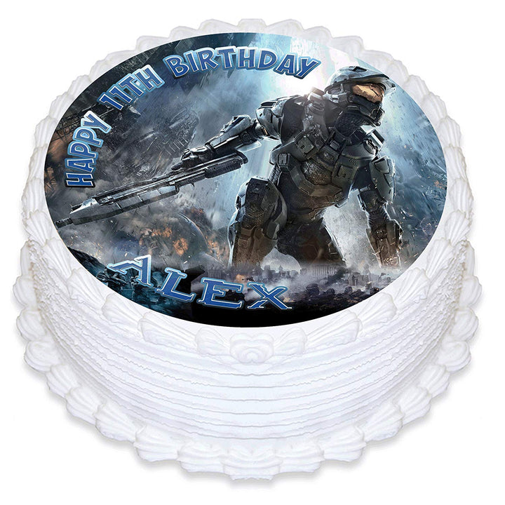 HALO Edible Cake Toppers Round