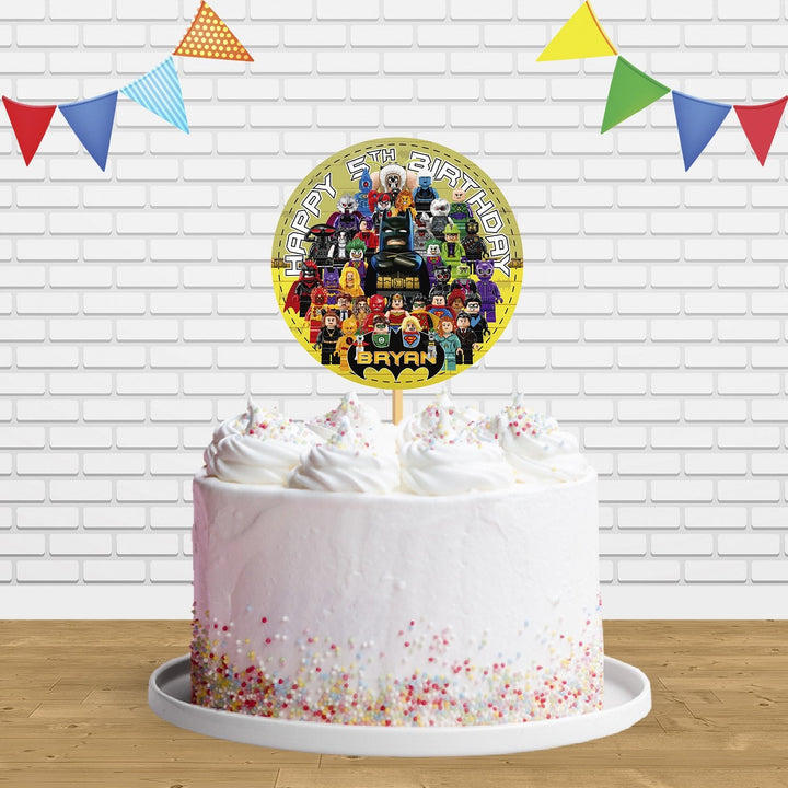 Lego Batman C2 Cake Topper Centerpiece Birthday Party Decorations