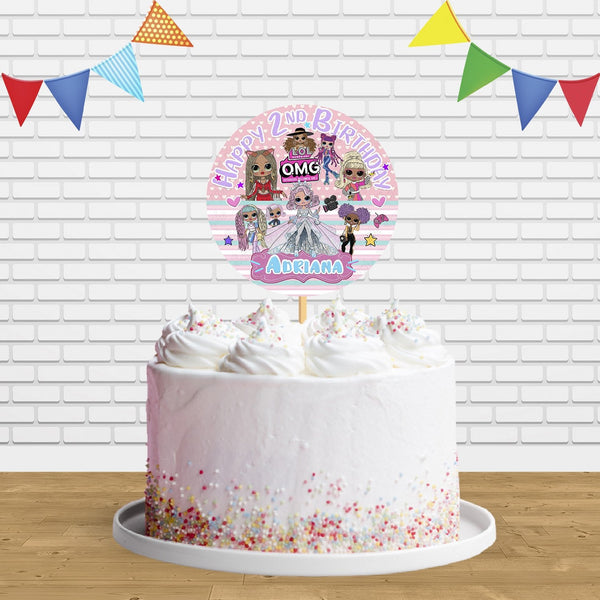 Lol Surprise C4 Cake Topper Centerpiece Birthday Party Decorations