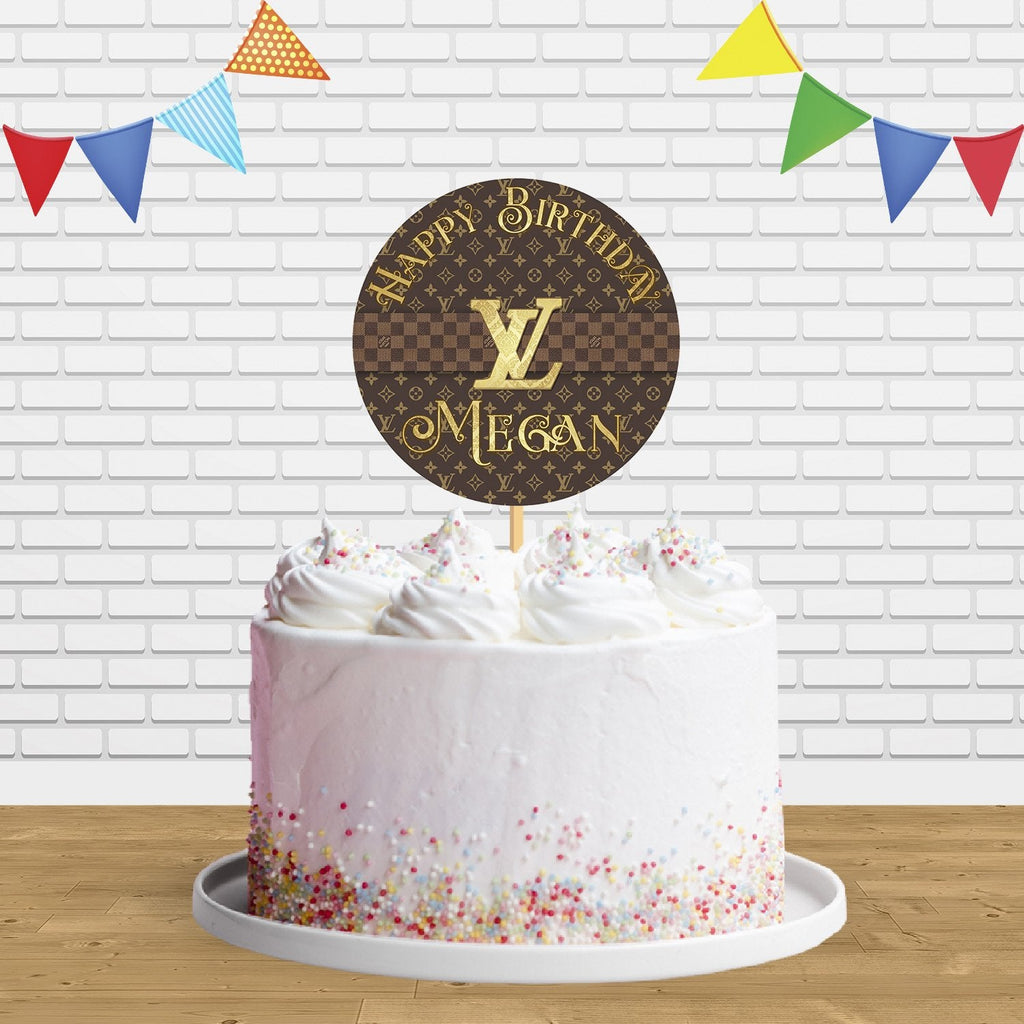 Louis Vuitton C1 Cake Topper Centerpiece Birthday Party