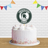Michigan State Spartans Cake Topper Centerpiece Birthday Party Decorations
