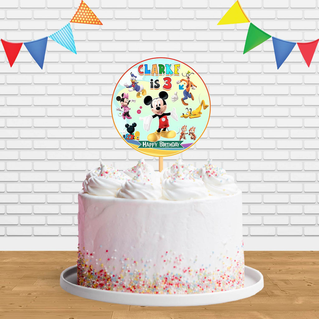 Mickey Mouse Clubhouse Ct Cake Topper Centerpiece Birthday Party Decor –  Cakecery