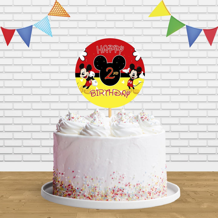 Micky Mouse Cake Topper Centerpiece Birthday Party Decorations