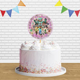 Minecraft Pink Girls Cake Topper Centerpiece Birthday Party Decorations