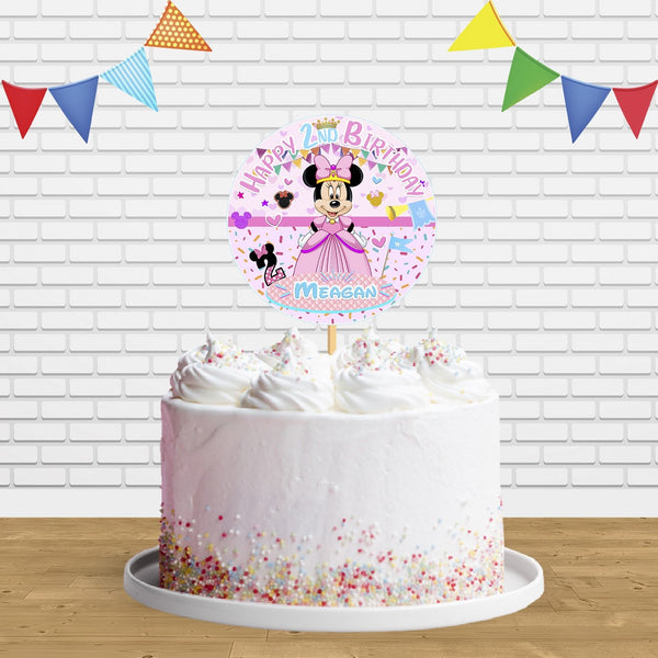 Minnie Mouse C2 Cake Topper Centerpiece Birthday Party Decorations