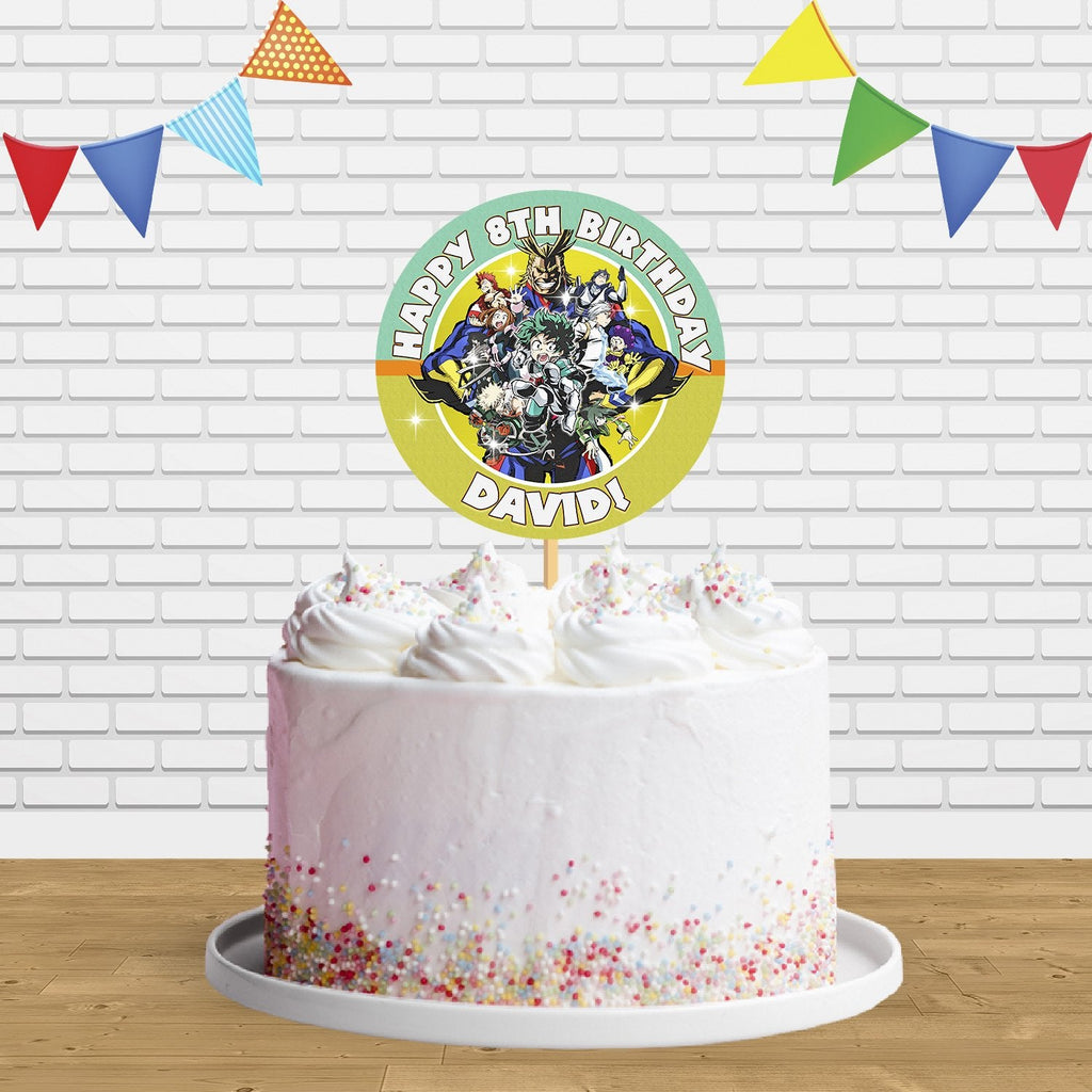 My Hero Academia C1 Cake Topper Centerpiece Birthday Party Decorations