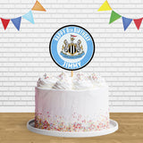Newcastle United FC Cake Topper Centerpiece Birthday Party Decorations