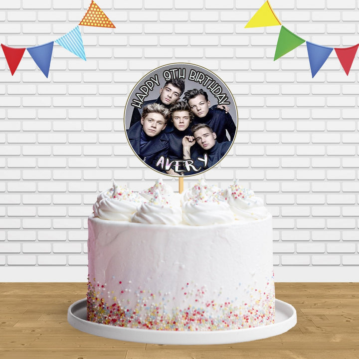 One Direction Band Cake Topper Centerpiece Birthday Party Decorations