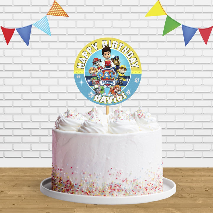 Paw Patrol C2 Cake Topper Centerpiece Birthday Party Decorations