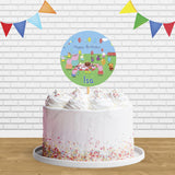 Peppa Pig Family Kids Fun Cake Topper Centerpiece Birthday Party Decorations