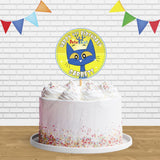 Pete The Cat C2 Cake Topper Centerpiece Birthday Party Decorations