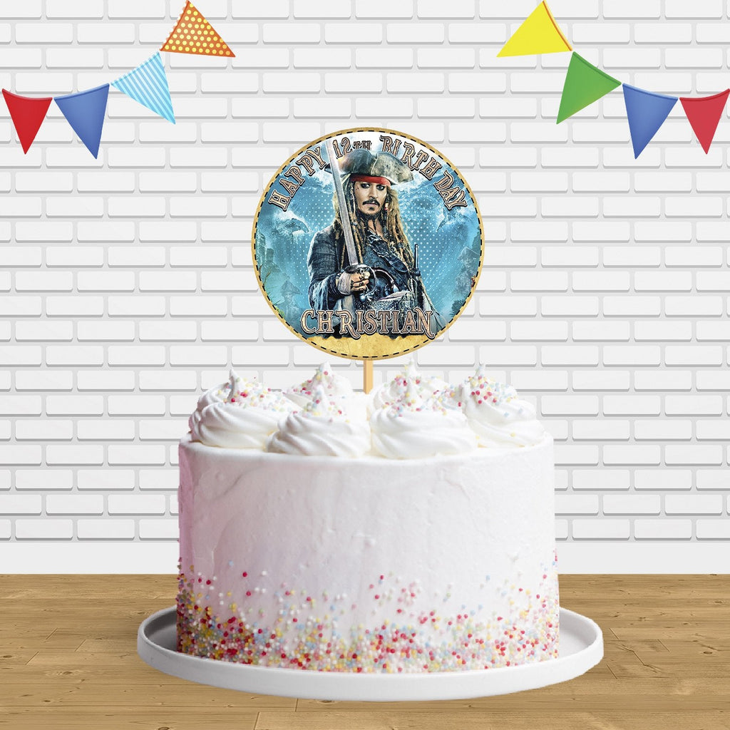 Pirates Of The Caribbean C1 Cake Topper Centerpiece Birthday Party Decorations