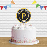 Pittsburgh Pirates Cake Topper Centerpiece Birthday Party Decorations