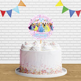 Princess Disney Pink Cake Topper Centerpiece Birthday Party Decorations