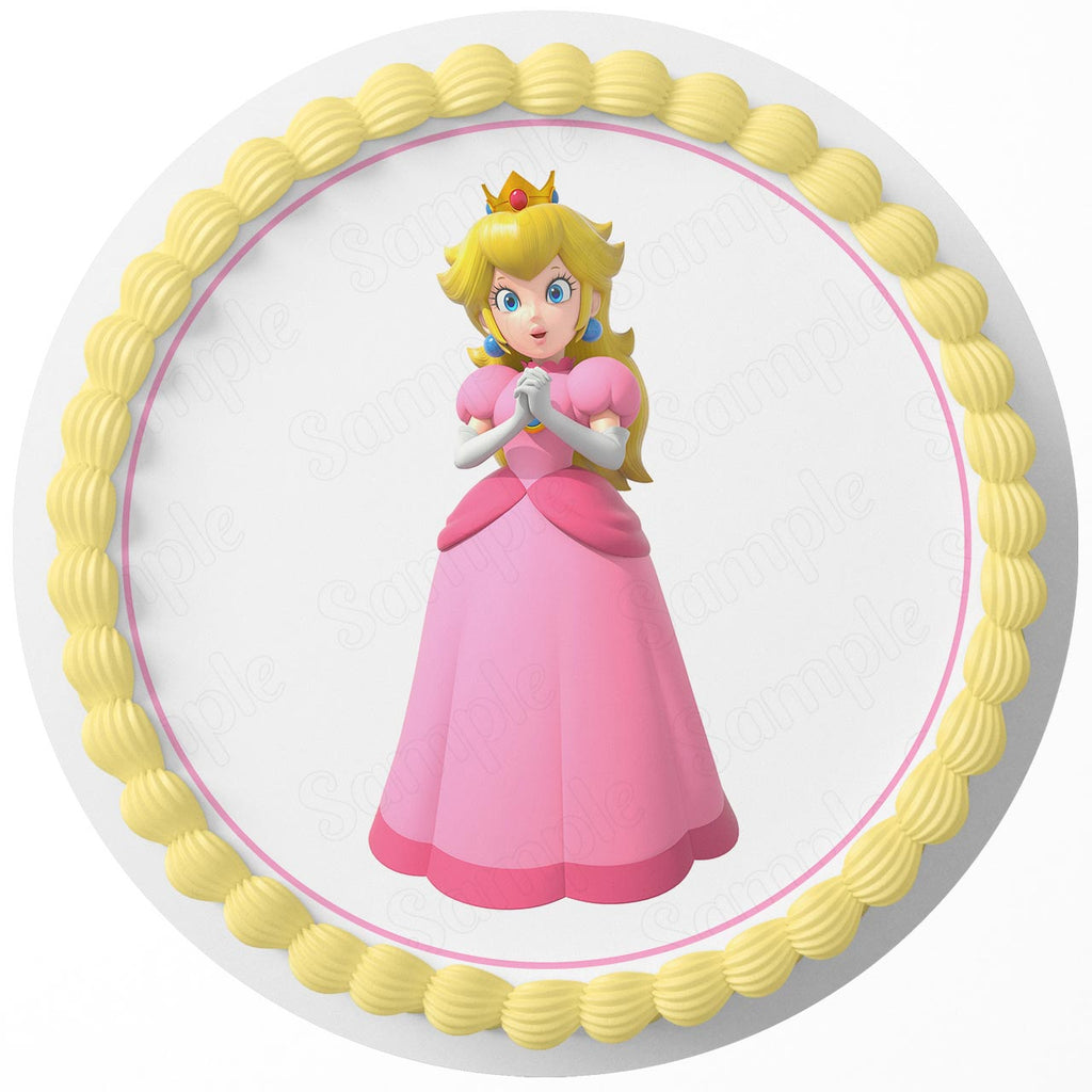 Princess Peach Cake Topper 