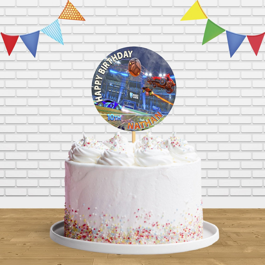 Rocket League C2 Cake Topper Centerpiece Birthday Party Decorations