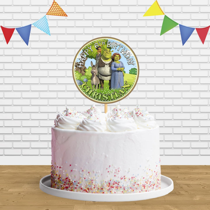 Shrek Rd Cake Topper Centerpiece Birthday Party Decorations