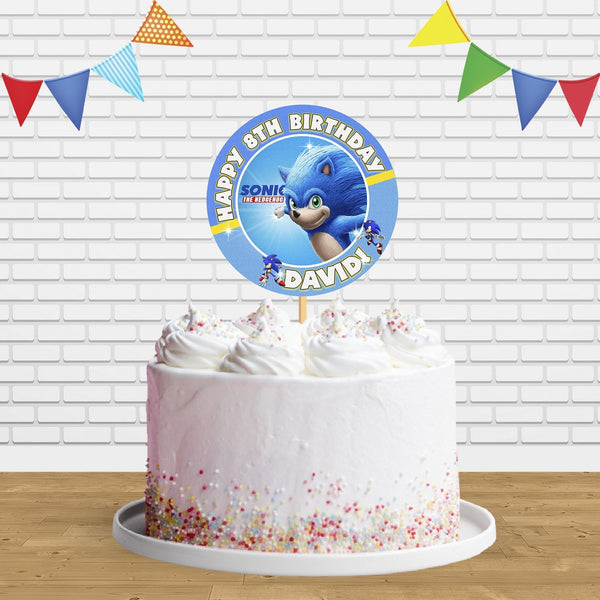 Sonic Cake Topper Centerpiece Birthday Party Decorations