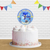 Sonic The Hedgehog Cake Topper Centerpiece Birthday Party Decorations