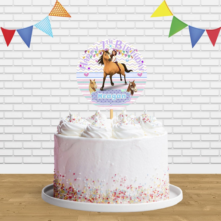 Spirit Riding Free C3 Cake Topper Centerpiece Birthday Party Decorations