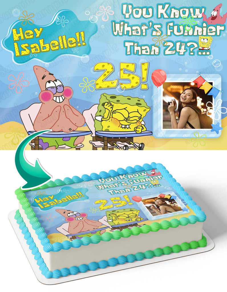 Spongebob Celebration Birthday Cake - Hayley Cakes and Cookies Hayley Cakes  and Cookies