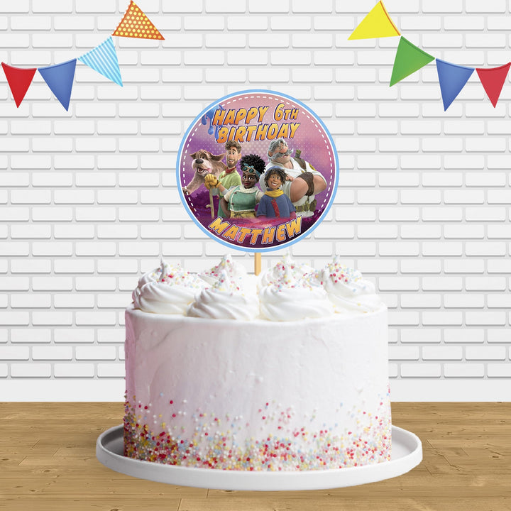 Strange World LP Cake Topper Centerpiece Birthday Party Decorations
