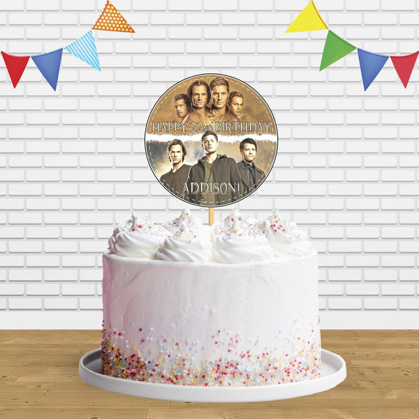 SuperNatural Cake Topper Centerpiece Birthday Party Decorations