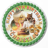 The Bad Guys Rd Edible Cake Toppers Round