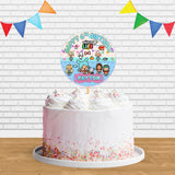Toca Life World Cake Topper Centerpiece Birthday Party Decorations