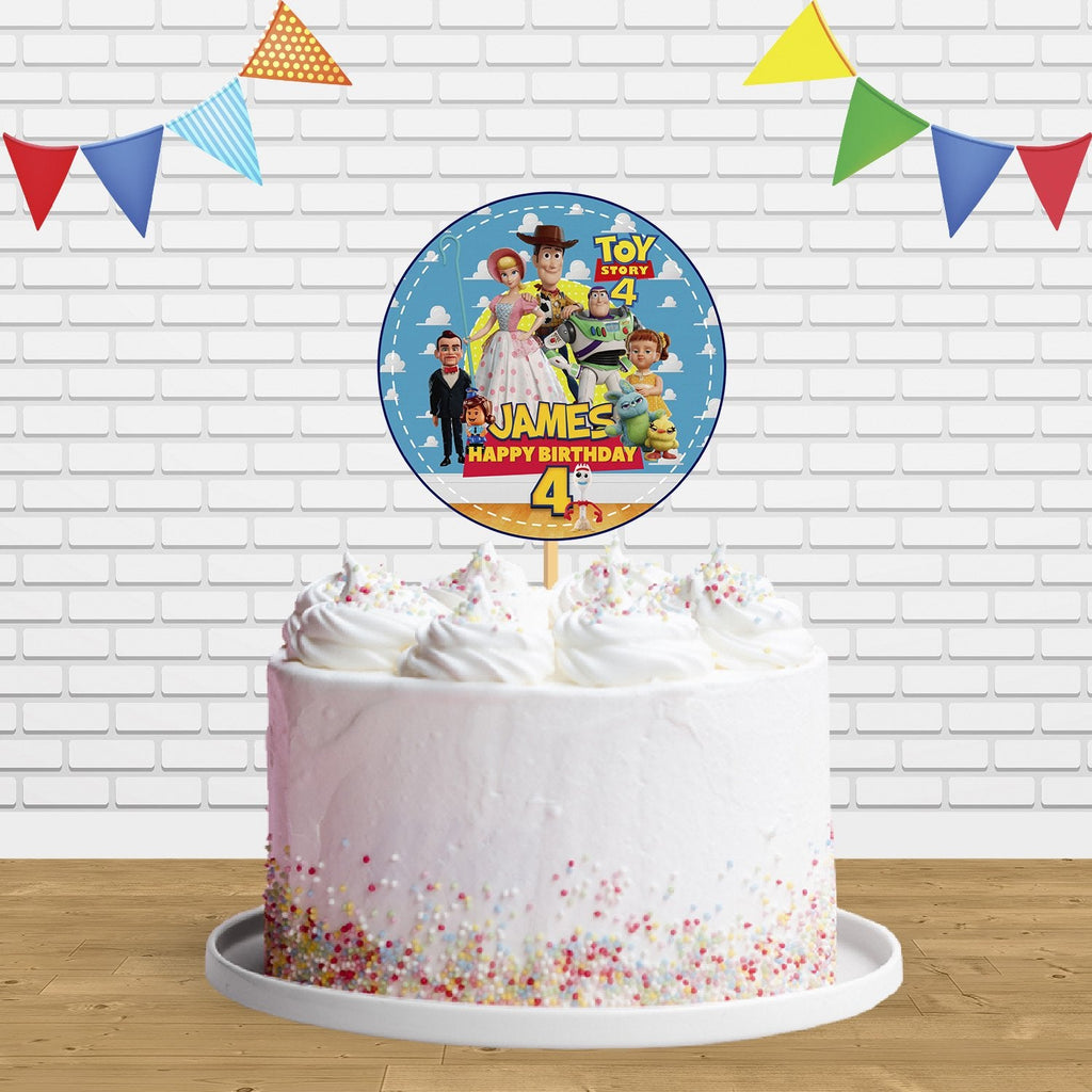 Toy Story 4 Cake Topper Centerpiece Birthday Party Decorations