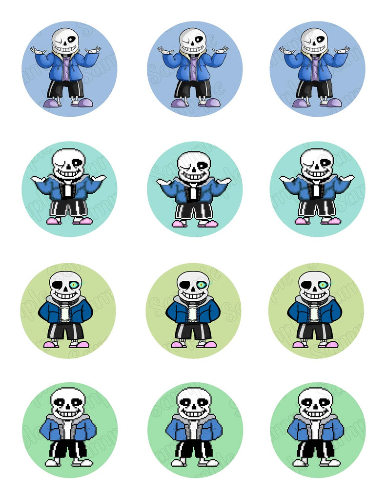 My sans sprite sheet