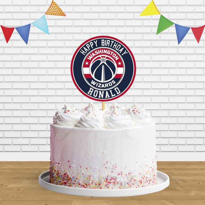 Washington Wizards Cake Topper Centerpiece Birthday Party Decorations